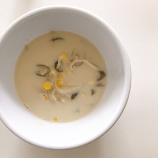 【 幼児食 】ごぼうの豆乳スープ